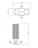 Thermalright охладител CPU Cooler Assassin X 120 Refined SE - LGA1851/LGA1700/AM5