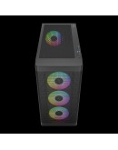 Gamdias кутия Case E-ATX - ATHENA M3 Black - USB-C, 4 x 120 mm A-RGB, Mesh, Tempered Glass