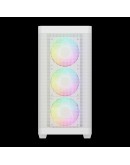 Gamdias кутия Case E-ATX - ATHENA M3 White - USB-C, 4 x 120 mm A-RGB, Mesh, Tempered Glass
