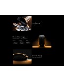 ATK професионална геймърска мишка Wireless Gaming Mouse A9 Plus Tri-mode Nearlink - 1K, Black