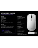 ATK професионална геймърска мишка Wireless Gaming Mouse A9 Pro Max 2.0 Tri-mode Nearlink - 8K, Black