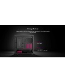 1stPlayer кутия Case ATX - AU8 Black - 4 x 140 mm A-RGB fans included, USB-C
