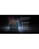 1stPlayer кутия Case ATX - AU8 Black - 4 x 140 mm A-RGB fans included, USB-C