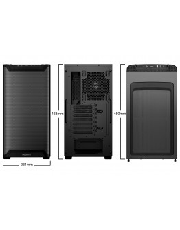 be quiet! кутия Case ATX - Pure Base 501 Airflow Black
