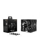 be quiet! комплект вентилатори Fan Pack 3-in-1 3 x 140mm - PURE WINGS 3 140mm PWM 3-Pack