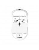 White Shark професионална геймърска мишка Wireless Gaming Mouse BORS - 12000dpi, 1000Hz, Bluetooth, White