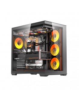 Darkflash кутия Case EATX - C280 Black - 7 ARGB fans