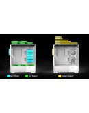 Zalman кутия Case ATX - Chronix WHITE V2 - 3 x 120 mm A-RGB, USB-C, Tempered Glass