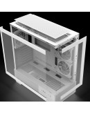 Zalman кутия Case ATX - Chronix WHITE V2 - 3 x 120 mm A-RGB, USB-C, Tempered Glass