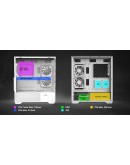Zalman кутия Case ATX - Chronix WHITE V2 - 3 x 120 mm A-RGB, USB-C, Tempered Glass