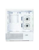 Zalman кутия Case ATX - Chronix WHITE V2 - 3 x 120 mm A-RGB, USB-C, Tempered Glass