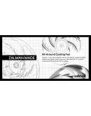 Zalman охлаждане за процесор CPU Cooler CNPS9X PERFORMA PLUS ARGB BLACK LGA1851/AM5