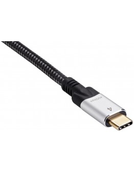VCom кабел USB4.0 USB-C/USB-C 40Gbps, 240W - CU560-1.2m