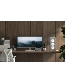 AeroCool кутия Case ATX - D501A White, Addressable RGB, Wood
