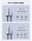 Orico външна кутия за диск Storage - Case - 2.5 inch USB-C/A Black - DDL25-C3-BK