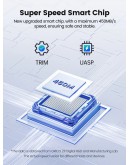 Orico външна кутия за диск Storage - Case - 2.5 inch USB-C/A Black - DDL25-C3-BK