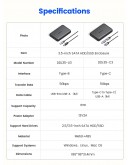 Orico кутия за диск Storage - Case - 3.5 inch USB-A black - DDL35-U3-EU-BK