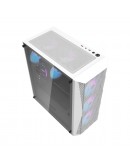 Darkflash кутия Case ATX - DK352 White - 4 fans included
