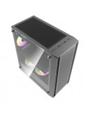 Darkflash кутия Case ATX - DK353 Black - 4 fans included