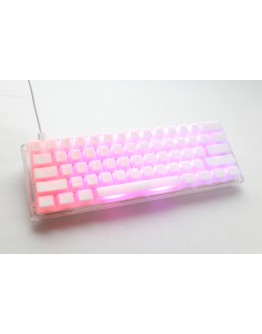 Ducky професионална геймърска механична клавиатура Professional Gaming Mechanical Keyboard One 3 Mini Aura White -  Cherry MX RGB Brown [Tactile]