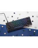 Ducky професионална геймърска механична клавиатура Professional Gaming Mechanical Keyboard One 3 Pro Mini Nazca Line - 8K, Cherry MX2A RGB Speed Silver