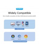 Orico докинг станция Docking Station Type-C - DM-10P-BK-BP - HDMI, USB-C, USB-A x 4, PD100W x 1, LAN (1Gbps), SD/TF