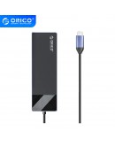 Orico докинг станция Docking Station Type-C - DM-10P-BK-BP - HDMI, USB-C, USB-A x 4, PD100W x 1, LAN (1Gbps), SD/TF