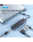 Orico докинг станция Docking Station Type-C - DM-10P-BK-BP - HDMI, USB-C, USB-A x 4, PD100W x 1, LAN (1Gbps), SD/TF