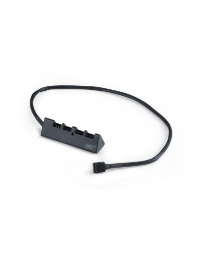 DeepCool Разклонител за вентилатори Fan HUB 4 fans PWM/3pin