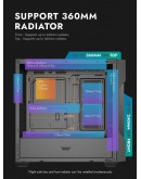 Darkflash кутия Case ATX - DS900 Mesh Black - 4 x 120 mm A-RGB fans included