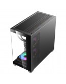 Darkflash кутия Case mATX - DS900M Black - 6 x 120 mm Infinity Mirror A-RGB