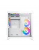 Xigmatek кутия Case mATX - Aqua M Lite Arctic - 5 ARGB Fans