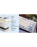 Aula геймърска механична клавиатура Wireless Gaming Mechanical Keyboard F75 Thunder Black - Reaper Switch [Linear] (English US)