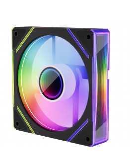 1stPlayer вентилатор Fan 120mm FC7R - Infinity Mirror ARGB, REVERSE - Black