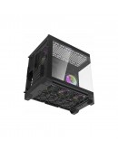 Aigo кутия Case mATX - FT418 Black - 6 x 120 mm A-RGB fans included