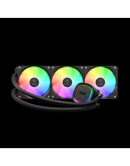 Gamdias водно охлаждане Water Cooling 360mm - AURA GL360 v2 - aRGB