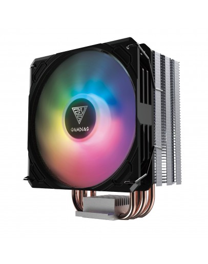 Gamdias охладител CPU Cooler BOREAS E1-410 A-RGB