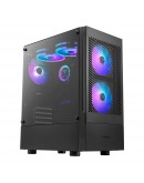 Gamdias кутия Case ATX - TALOS E3 MESH - aRGB, Tempered Glass