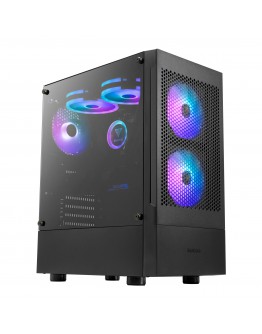 Gamdias кутия Case ATX - TALOS E3 MESH - aRGB, Tempered Glass