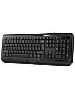 Genius клавиатура кирилизирана Smart Keyboard KB-118 II Black - AI, BG Layout, USB