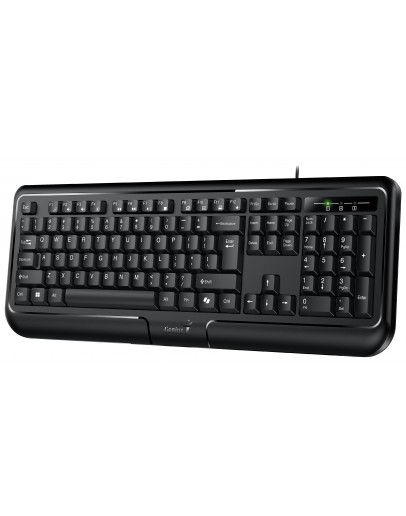 Genius клавиатура кирилизирана Smart Keyboard KB-118 II Black - AI, BG Layout, USB