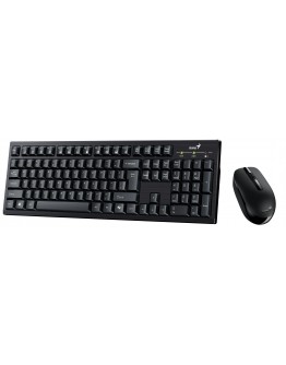 Genius клавиатура и мишка Wireless Keyboard and Mouse - KM-8101 Black - AI, BG, 2.4GHZ