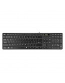 Genius клавиатура Slim Keyboard SlimStar 126 Black - Copilot, Low profile Chocolate