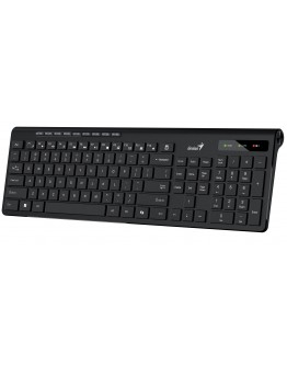 Genius клавиатура кирилизирана безжична Wireless Slim Keyboard SlimStar 7230 Black - AI, BG, 2.4Ghz
