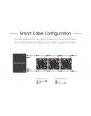 Geometric Future Комплект вентилатори Fan Pack 3-in-1 140 mm, Reversed - Squama 2503RB-14 Black