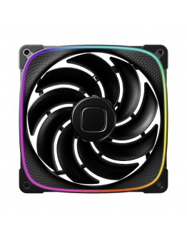 Geometric Future Комплект вентилатори Fan Pack 3-in-1 140 mm, Reversed - Squama 2503RB-14 Black