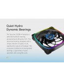 Geometric Future Комплект вентилатори Fan Pack 3-in-1 140 mm, Reversed - Squama 2503RW-14 White
