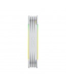 Geometric Future Комплект вентилатори Fan Pack 3-in-1 140 mm, Reversed - Squama 2503RW-14 White