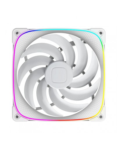 Geometric Future вентилатор Squama 2503W-14, 140mm, ARGB, White