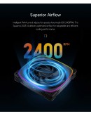 Geometric Future вентилатор Squama 2503W-14, 140mm, ARGB, White